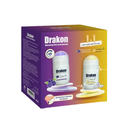 Drakon Whitening Roll On Berry Lavender + C-Plus 1+1 Promo Pack