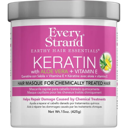 Every Strand Keratin with Aloe Vera & Vitamin E – Hair Mask – 425g