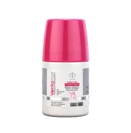 Ventamor Antiperspirant whitening Roll on Bubble Gum (1+1)