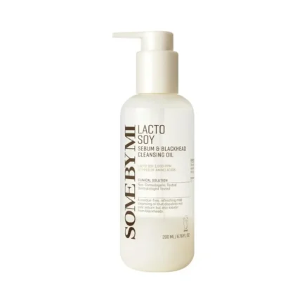 SOME BY MI, Lacto Soy, Sebum & Blackhead Cleansing Oil 200 ml.