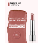 Flormar Sheer Up Lipstick 003 Pinky Nude.