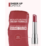 Flormar Sheer Up Lipstick 012 Intense Love.