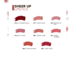 Flormar Sheer Up Lipstick 022 Daring Whisper.