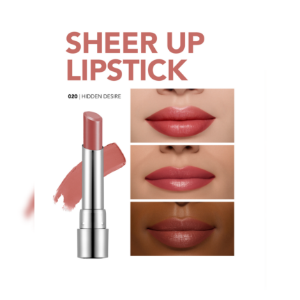 Flormar Sheer Up Lipstick 020 Hidden Desire.