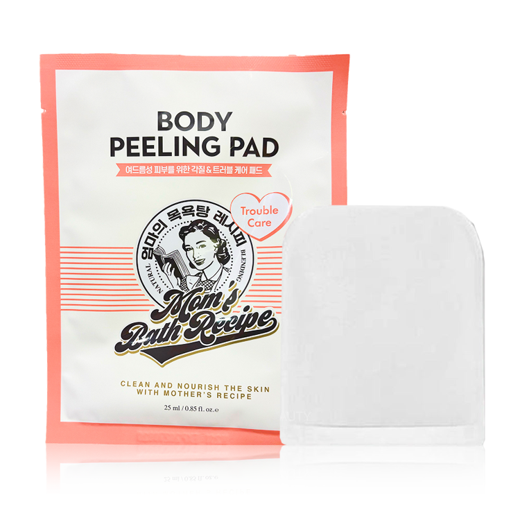 Mom’s Bath Recipe Body Peeling Pad Trouble (Orange)