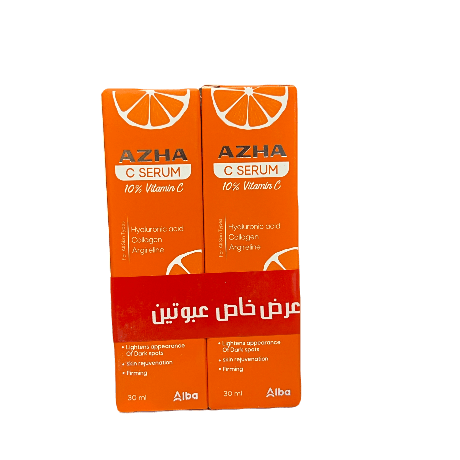 Azha-vit-C-serum-30ml-11.png Azha vit C serum 30ml 1+1 - الصورة 1