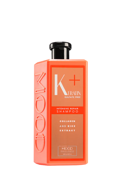 MOOD Keratin Plus Intensive Repair Sulphate Free Shampoo 400 ML MOOD Keratin Plus Intensive Repair Sulphate Free Shampoo 400 ML