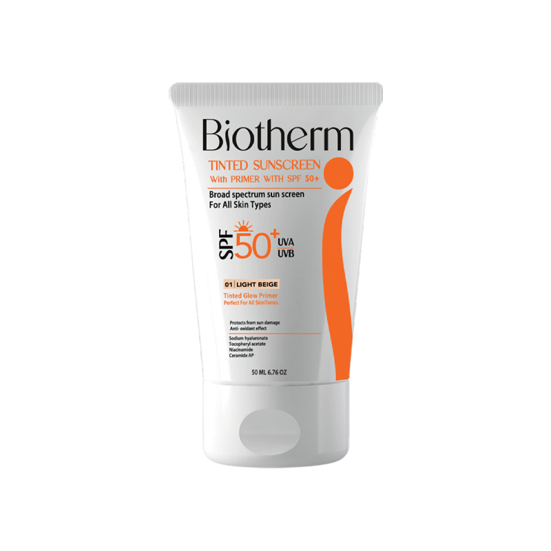 Biotherm Tinted SunScreen with primer SPF 50+ Offer (1+1) Biotherm Tinted SunScreen with primer SPF 50+ Offer (1+1)