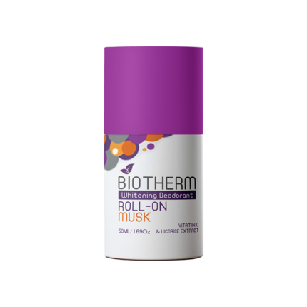 Biotherm Whitening Deodrant Roll on Musk Offer (1+1)