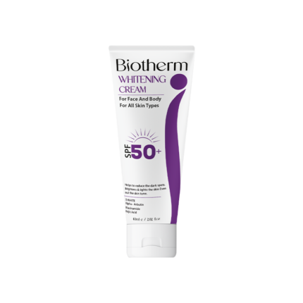 Biotherm Whitening Cream SPF+50 60ML Offer (1+1)