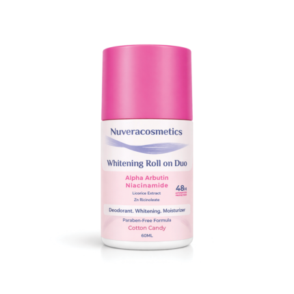 Nuvera whitening roll on Duo cotton candy 60 ml .