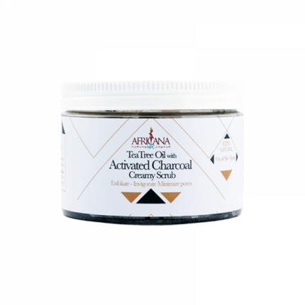 Africana Charcoal Creamy Scrub 120ml