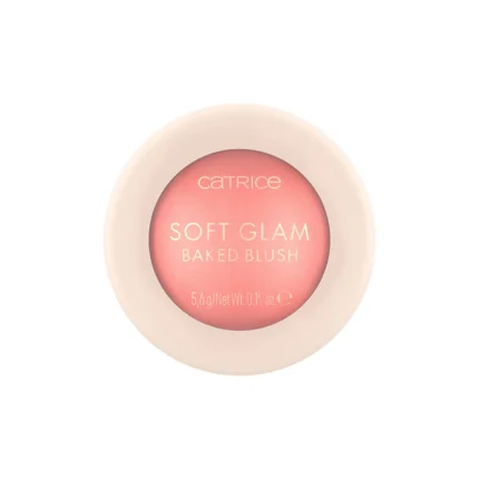 Catrice Soft Glam Baked Blush 010 On Cloud Pink.