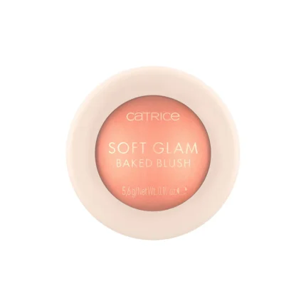 Catrice Soft Glam Baked Blush 020 Peachy breeze.