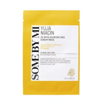 SOME BY MI YUJA NIACIN 30 DAYS BLEMISH CARE SERUM MASK