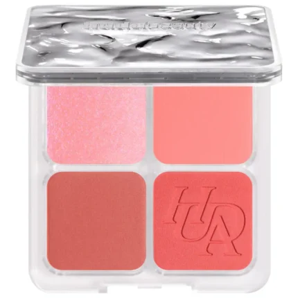 Huda Beauty Blush Filter Blurring Blushlighter Palette Toasty Peach.