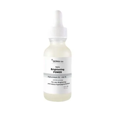 Derma-ten-Hydra-brightening-power-Alpha-Arbutin-2-HA-1.webp Derma 10 Alpha Arbutin 2% HA 1% - الصورة 1