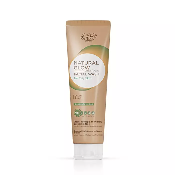 EVA-NATURAL-GLOW-FACIAL-WASH100ML Eva natural glow facial wash 100ml. - الصورة 1