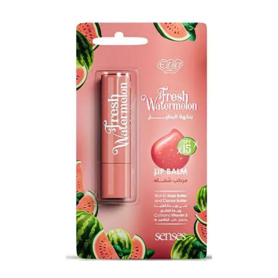 EVA-SKIN-CARE-SENSES-LIP-BALM-Watermelon.jpg EVA Skin Care Senes Lip Watermelon - الصورة 1