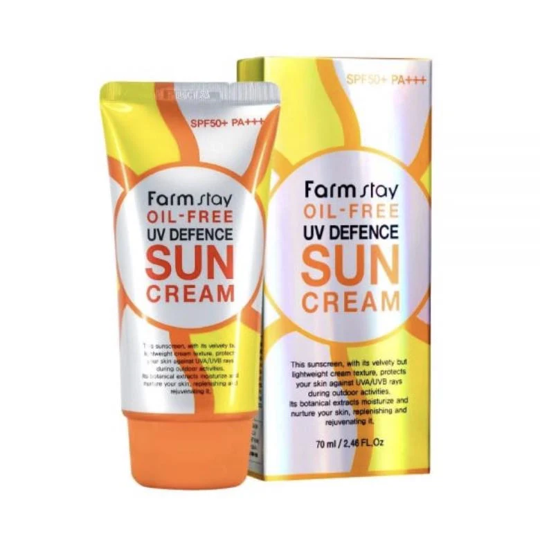 Farm Stay Oil Free UV Defence Sun Cream 70ml Farm Stay Oil Free UV Defence Sun Cream 70ml