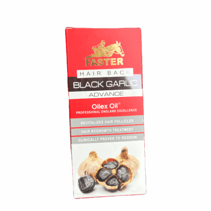 Faster Black Garlic advance Oil Hair Back red