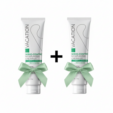 Vacation Sebio Control Moisturizer Gel 60ml Offer (1+1)
