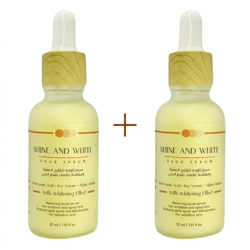 Shine And White Face Serum Offer (1+1) Shine And White Face Serum Offer (1+1)