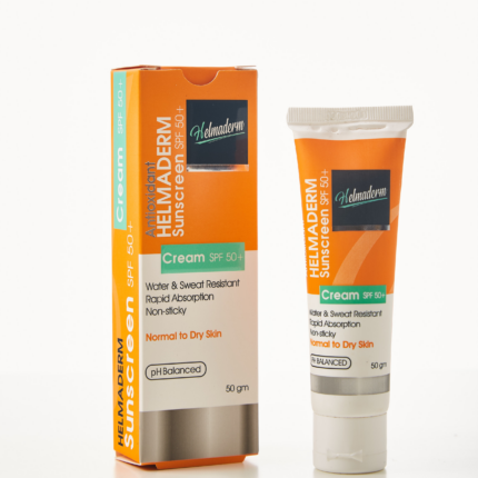 HELMADERM SUNSCREEN CREAM SPF50+ 50 GM