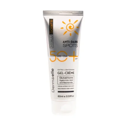 Dermaelle HyaluSolaire Anti Dark Spots GEL-CRÈME SPF 50+ 60ML