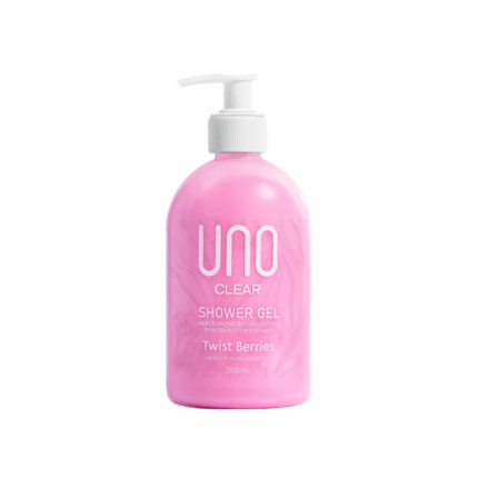 UNO Clear Shower Gel – Twist Berries 500ml