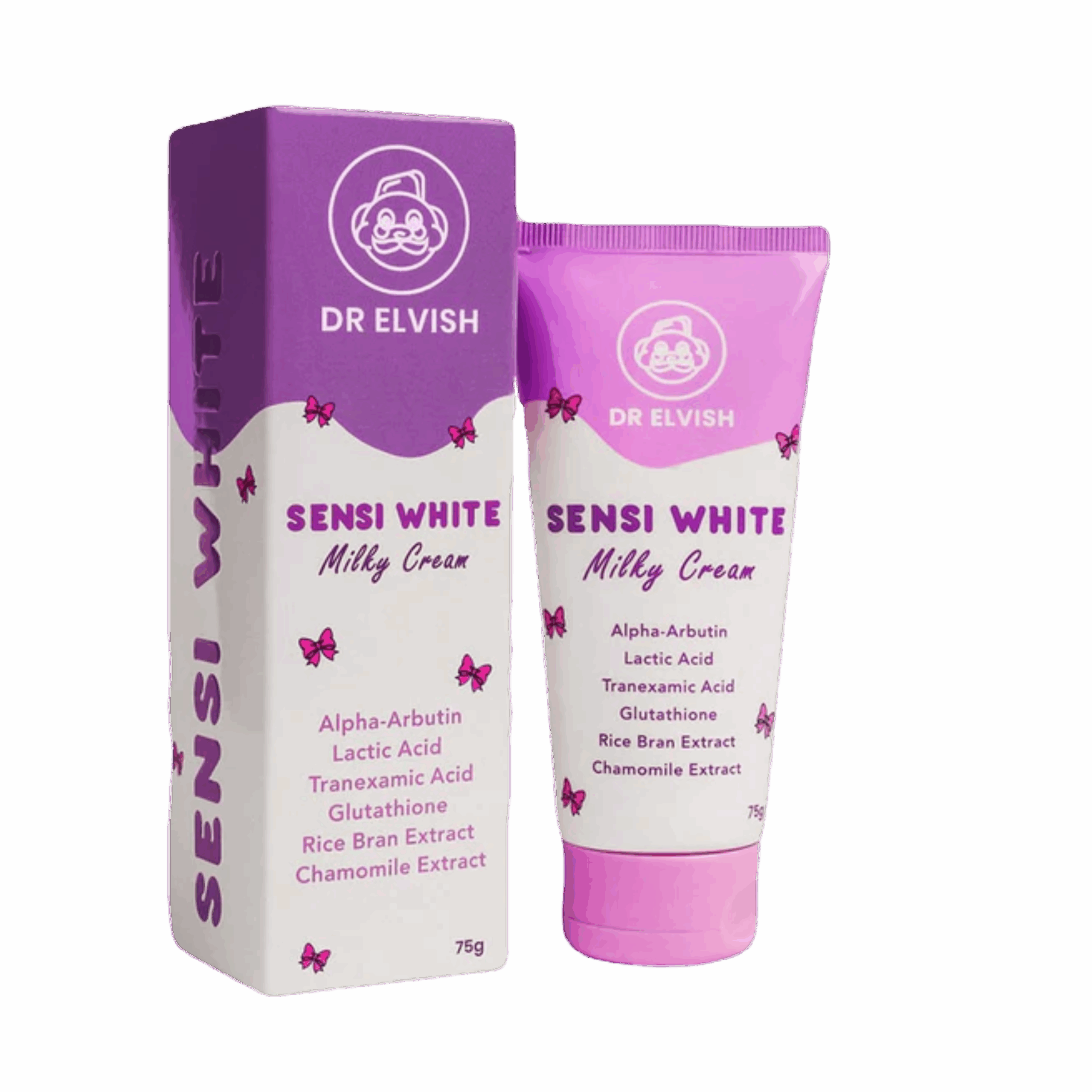 DR ELVISH Sensi White Milky Cream 75gm DR ELVISH Sensi White Milky Cream 75gm