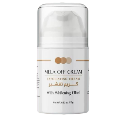 Mela off cream exfoliating cream 15gm