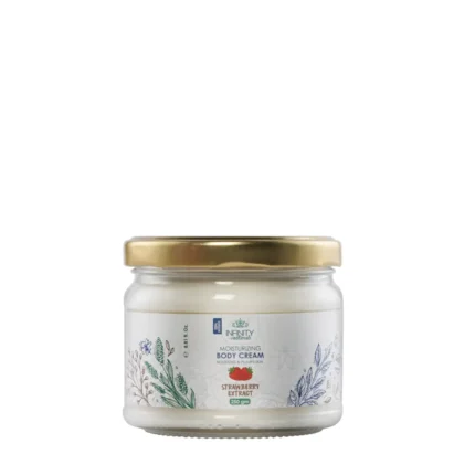 Infinity Naturals Moisturizing Body Cream Strawberry Extract