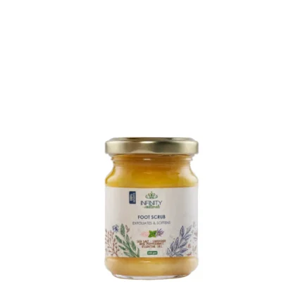 Infinity Naturals Foot Scrub Sea Salt Lavender & Peppermint Essential Oils
