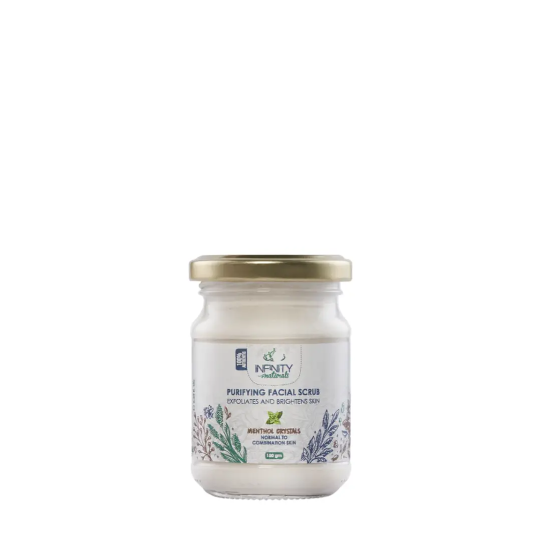 Infinity Naturals Purifying Facial Scrub Menthol Crystal Infinity Naturals Purifying Facial Scrub Menthol Crystal