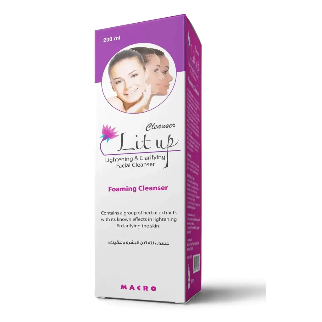 LIT-UP-CLEANSER-WHITENING-FOAM-200ML Lit up cleanser whintening foam 200ml. - الصورة 1