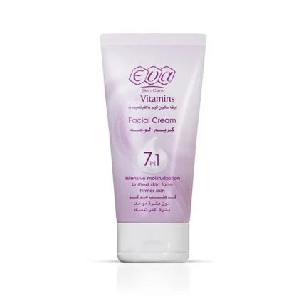 Eva Skin Care Facial Cream With Vitamins 7 In 1 For All Skin Types 45Gm