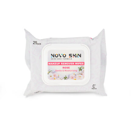 Novo Makeup Remover Wipes ( Rose )