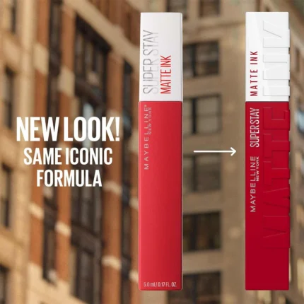 Maybelline Superstay Matte Ink Lipstick 65 seductress.