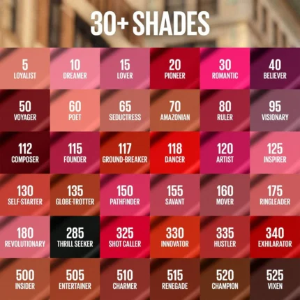 Maybelline Super Stay Matte Ink Lipstick 180 Revolutionary.