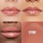 Maybelline Lifter Gloss® Lip Gloss Makeup With Hyaluronic Acid 008 Stone.