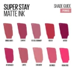 Maybelline Super Stay Matte Ink Lipstick 180 Revolutionary.