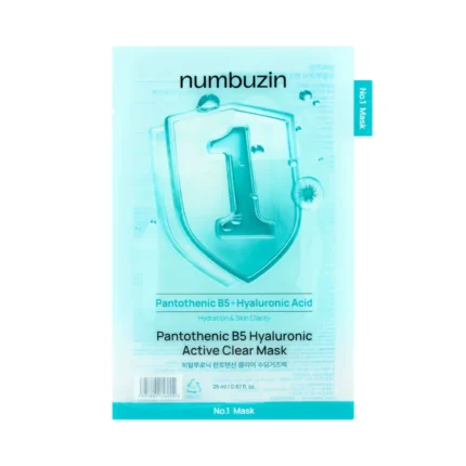 Numbuzin – No.1 Pantothenic B5 Hyaluronic Active Clear Mask