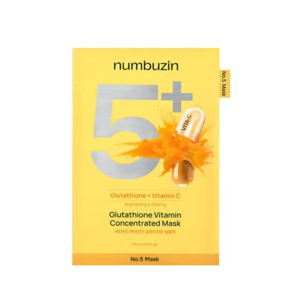 Numbuzin – No.5+ Glutathione Vitamin Concentrated Mask