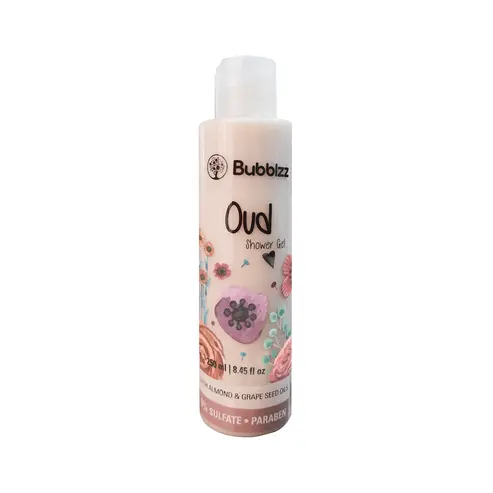 Oud-Shower-Gel-250-ml.webp Bubblzz Oud Shower Gel 250 ml - الصورة 1