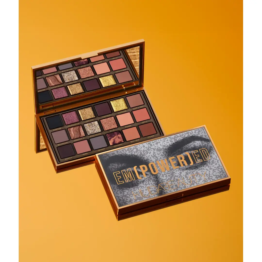 HUDA BEAUTY EMPOWERED EYESHADOW PALETTE HUDA BEAUTY EMPOWERED EYESHADOW PALETTE