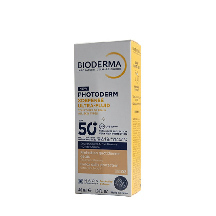 BIODERMA PHOTODERM XDEFENSE ULTRA-FLUID ( Teinte 02 ) BIODERMA PHOTODERM XDEFENSE ULTRA-FLUID ( Teinte 02 )