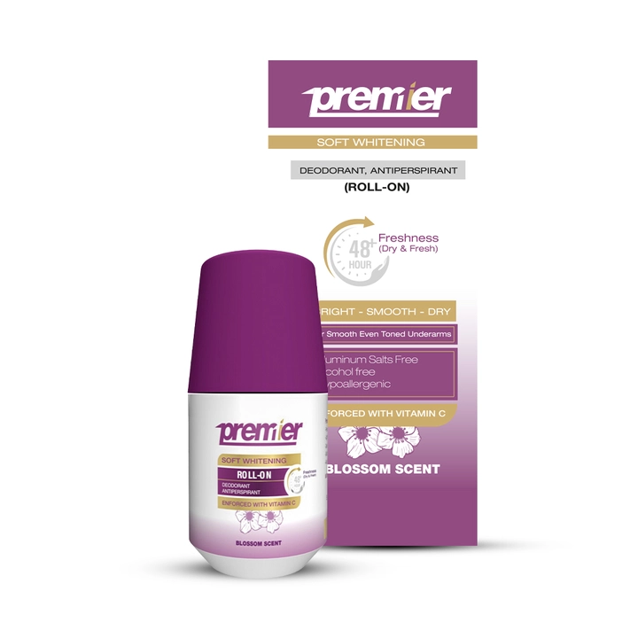 Premier-Soft-Blossom-Deo-Roll-On-50ml.webp Premier Soft Blossom Deo Roll On 50ml - الصورة 1