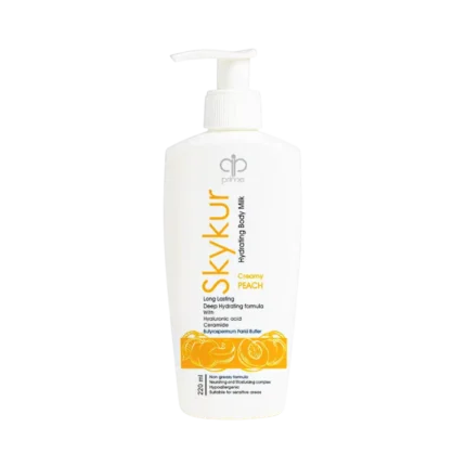 SkyKur Body Milk Creamy Peach 200ml