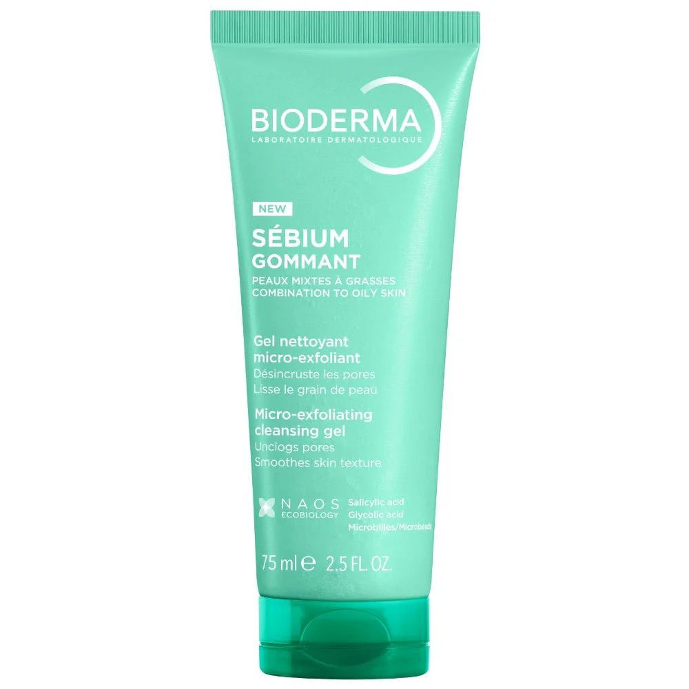 BIODERMA Sébium Gommant Exfoliating Gel 75ml BIODERMA Sébium Gommant Exfoliating Gel 75ml
